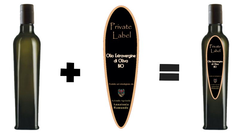 personalizzazione del vostro olio